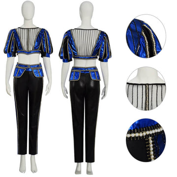 Six The Musical Catherine Parr Cosplay Crop Stage Performance Costume Becostume